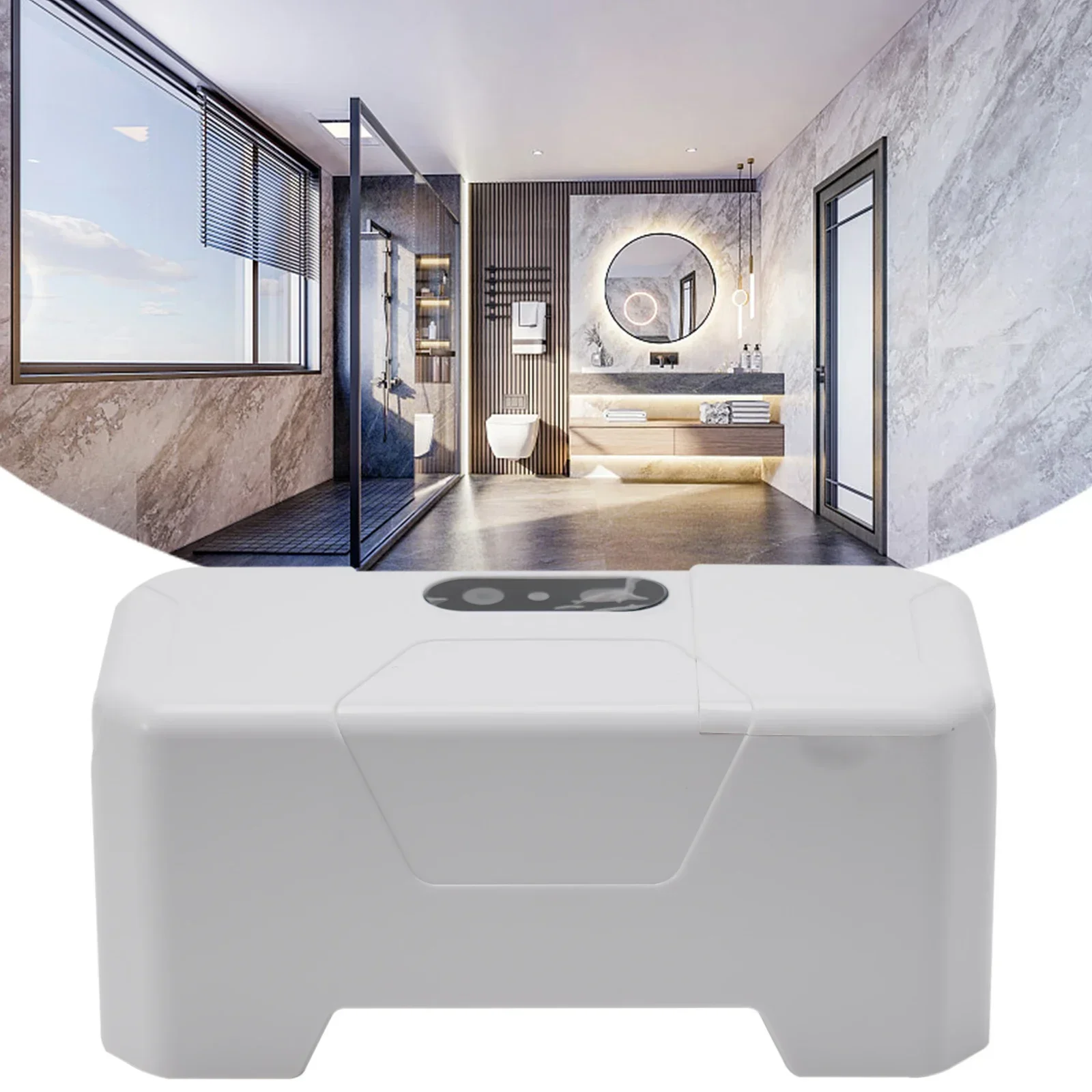 Toilets Sensor Flush Valves Non-Contact Intelligent Toilets Flush Button Splash-proof Automatic Toilets Sensor Intelligent