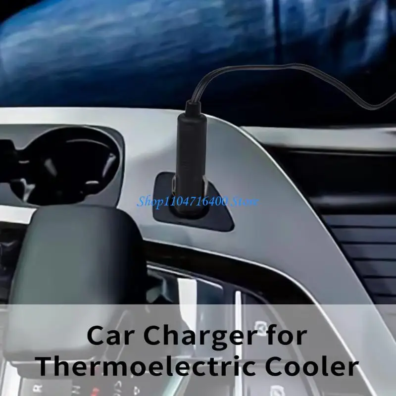 

y1gd Car Fridge 2 Pin Cable Extension Cord Power Cable Cigarette Plugs Cable Cool Box 12V Plugs Wire