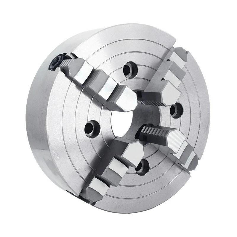 Four-jaw single-action chuck K72 200 250 320 400 Lathe manual chuck clamp 500 four-grip