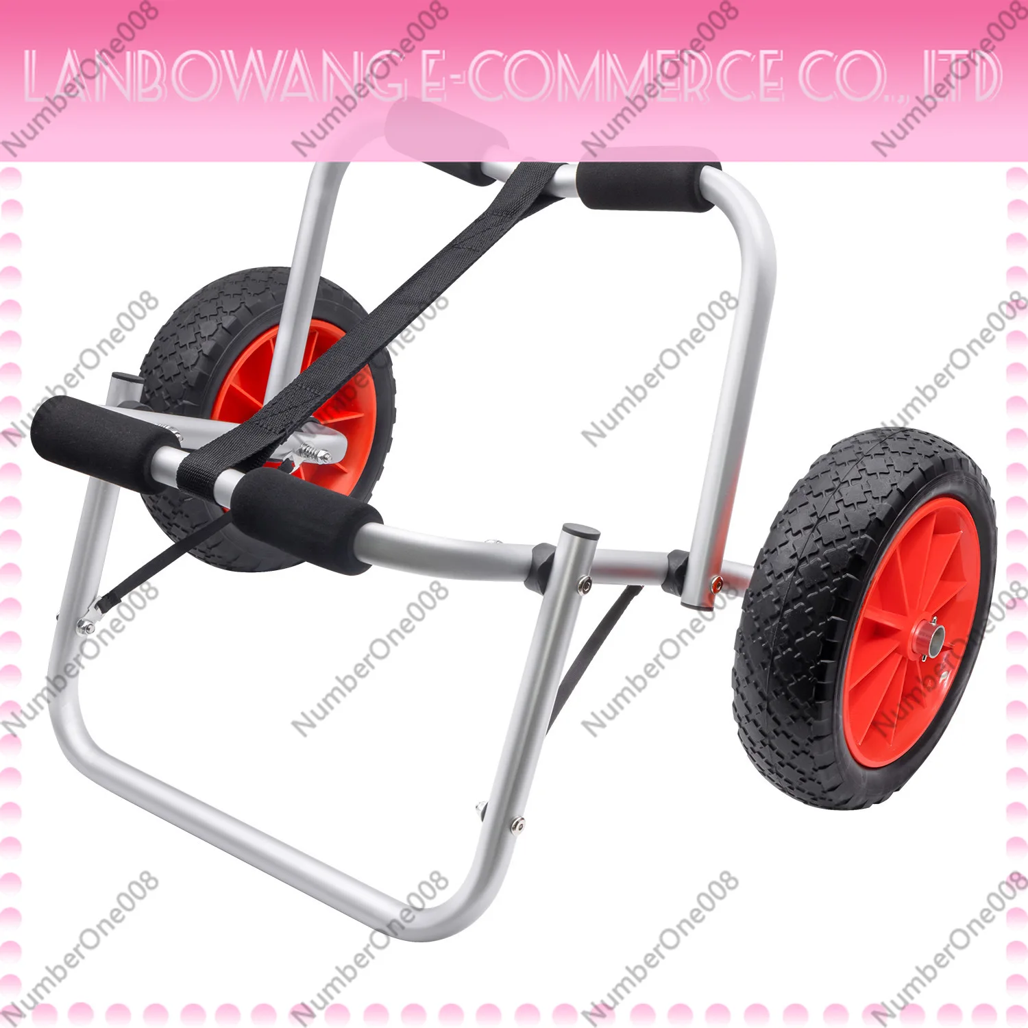 Paddle Board Kayak Small Trailer 03S Aluminum Alloy Cart Dolly for Kayak Canoe SUP Inflatable Boat Transport