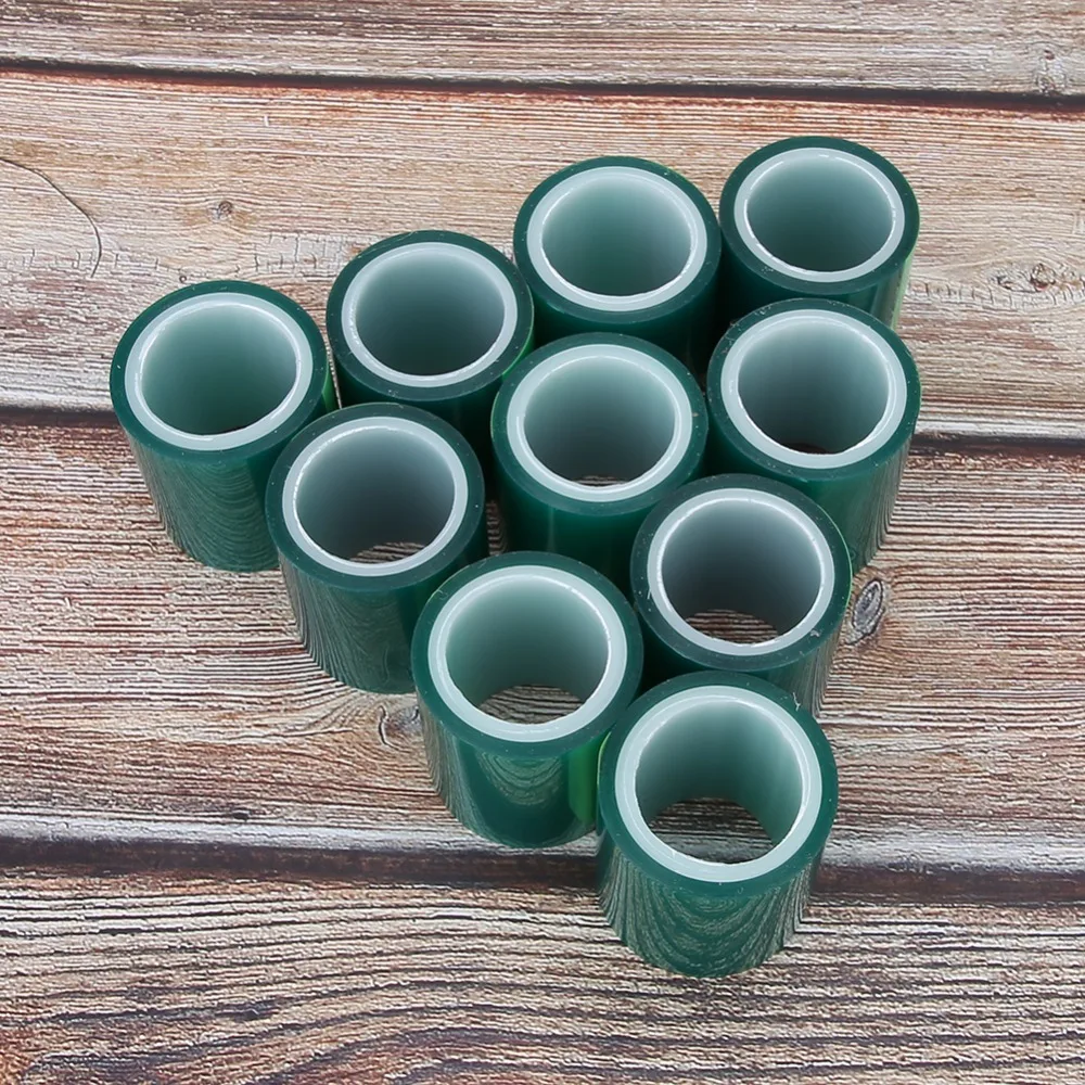 

10pcs Portable Seamless Adhesive Resin Paper Tape PET Film Green DIY Jewelry Tape Resin Craft Paper Tape Jewelry Making