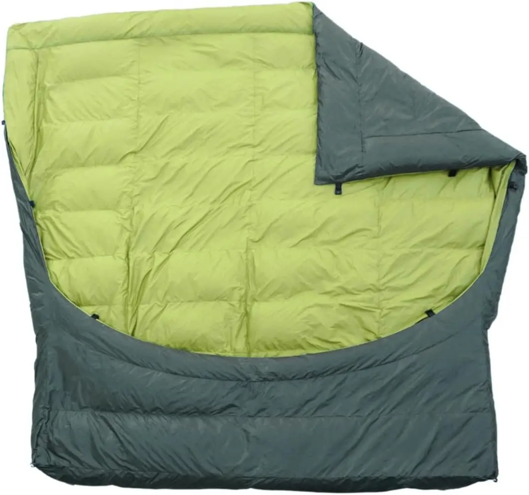 Sleeping Bag Top Quilt 850 Down Ultralight Backpacking Camping Blanket