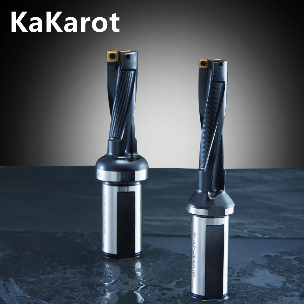 KaKarot SKD61 Precison SP (Y) Indexable Insert Drill SKD61 3D 4D 5D  U-drill Automatic Punching  Lathes CNC Machinery Drill Bit