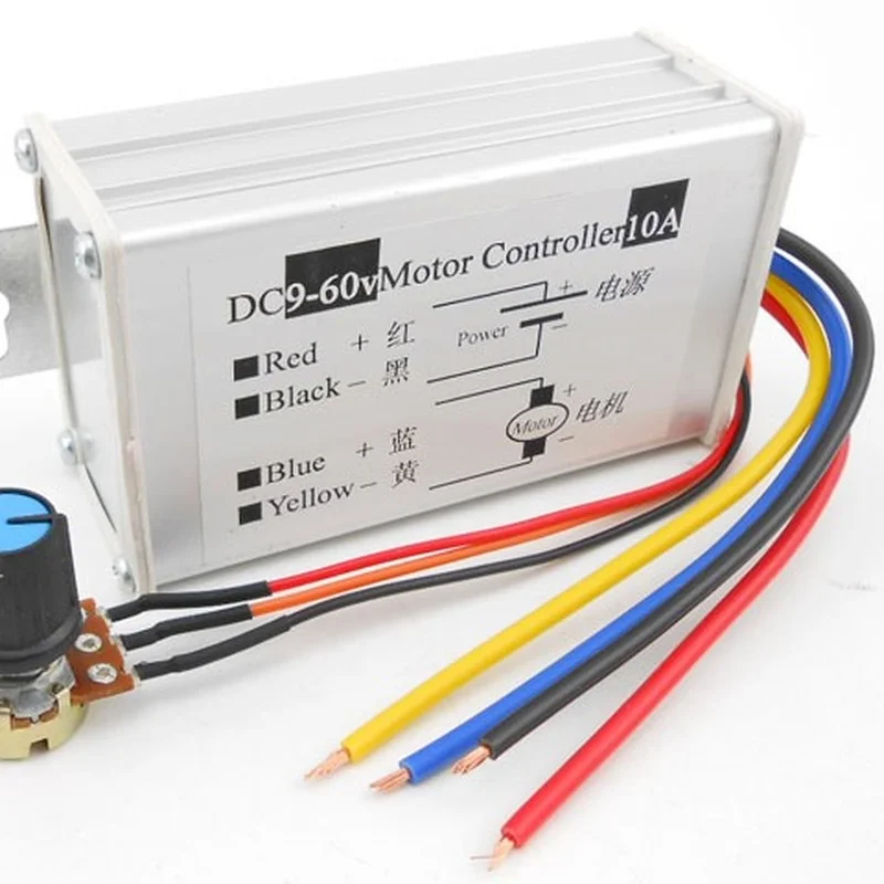 Motor Speed Controller DC 29V 12V 24V 48V 60V 20A PWM    Regulator Driver  0-1200W Adjustable Current