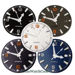 31mm Luminous Watch Dial Watches Face Accessories Fit NH35 Miyota8215 821A 8205 DG2813 ETA2824 Mingzhu 2813 PT5000 Movement