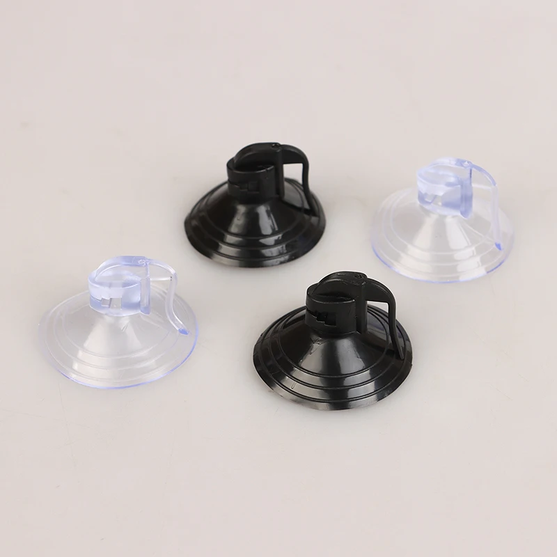 10Pcs Strong Transparent Glass Vacuum Suction Cups, Used For Fixing Car Sunshades