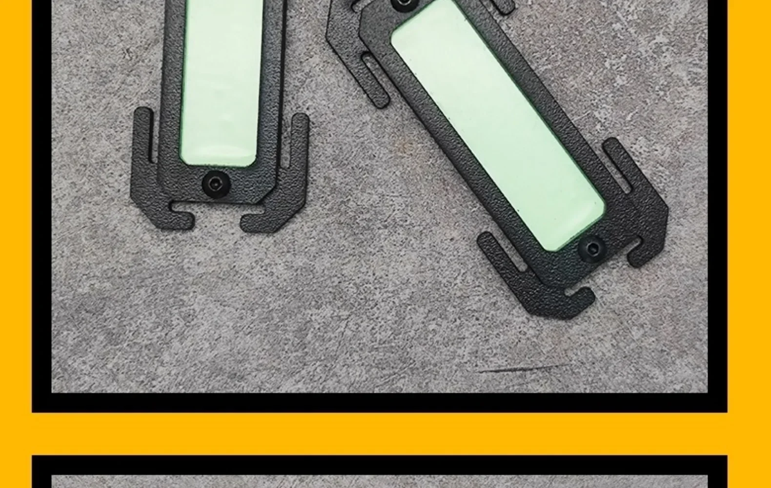 Accesorios MOLLE táctico noctilucentes plásticos para mochila chaleco - imagen 2