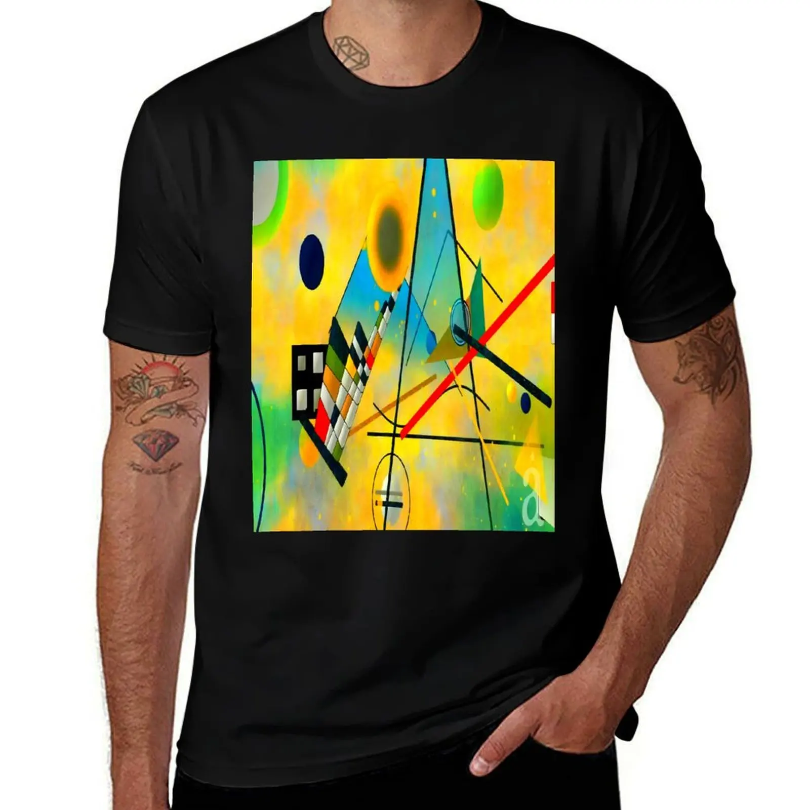

The art of by Wassily Kandinsky T-Shirt graphic t shirts sports fans oversize t-shirts man mens graphic t-shirts anime