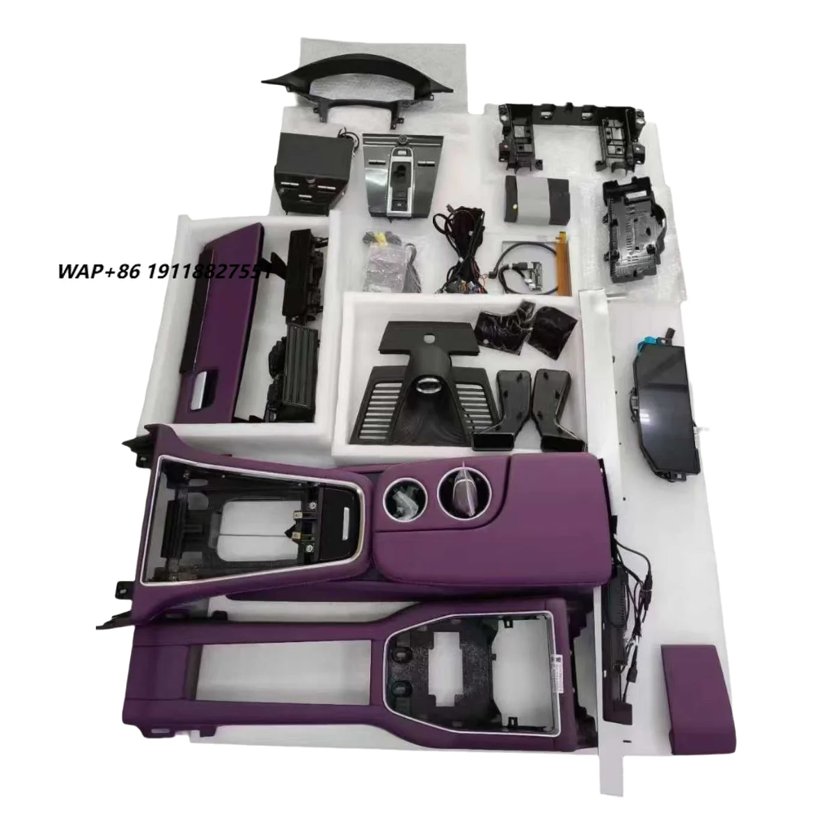 DOS Suitable for Panamera 2010 - 2016 Upgraded with 2024 Model Center Console and Dashboard Car Modification