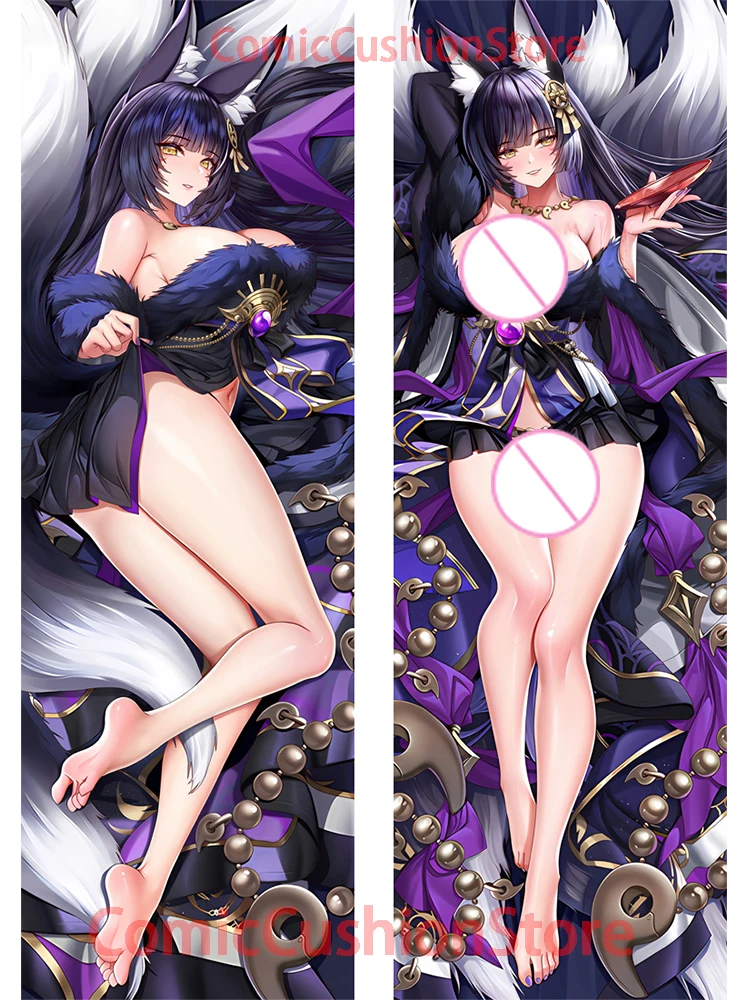 

Dakimakura anime Musashi Azur Lane Double-sided Print Life-size body pillows cover Adult pillowcase