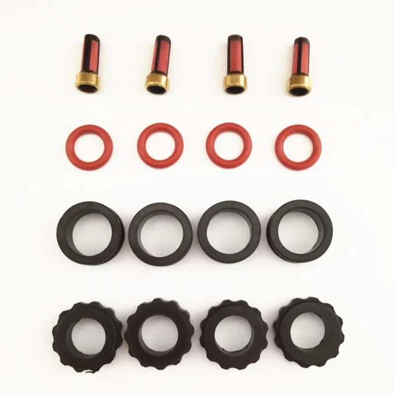 4set kit di riparazione iniettore carburante per INP780 INP781 780033R 78102YN misura per Mazda 626 2.0 protege 1.8 (AY-RK066)