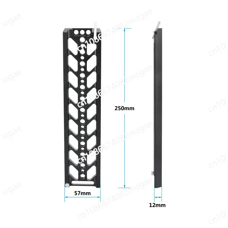 10 Inch Lightweight Tailcoat Skateboard, Suitable for FX6/FX3 JTZ Iron Head Rabbit Cage Kit Base Quick Release