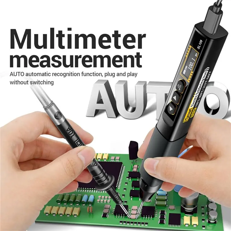 A04G-SL109 Soldering Iron Electric Adjustable Temperature 75W Multimeter Voltage Rechargeable 100℃-450℃ Repair Welding Tool