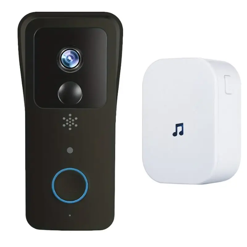 A98E-Tuya T32 Smart 1080P Wireless Video Doorbell With 5G Dual-Band Intercom, WIFI, Night Vision EU Plug