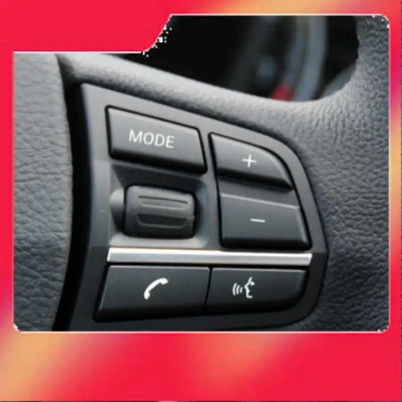 

Car Steering Wheel Right Button Cover 61319262706 For BMW 5 7 Series F10 F11 F01 F02 Car-M54K