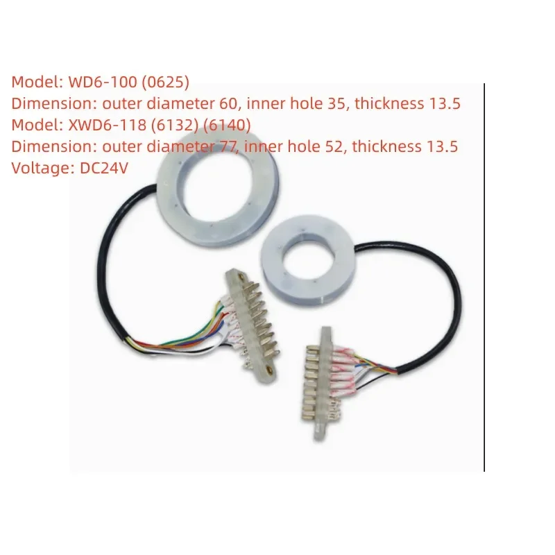 1PCS 6 Station Tool Rest WD6 XWD6 Signal Panel Signal Panel WD6-118(6132)(6140) WD6-100(0625)