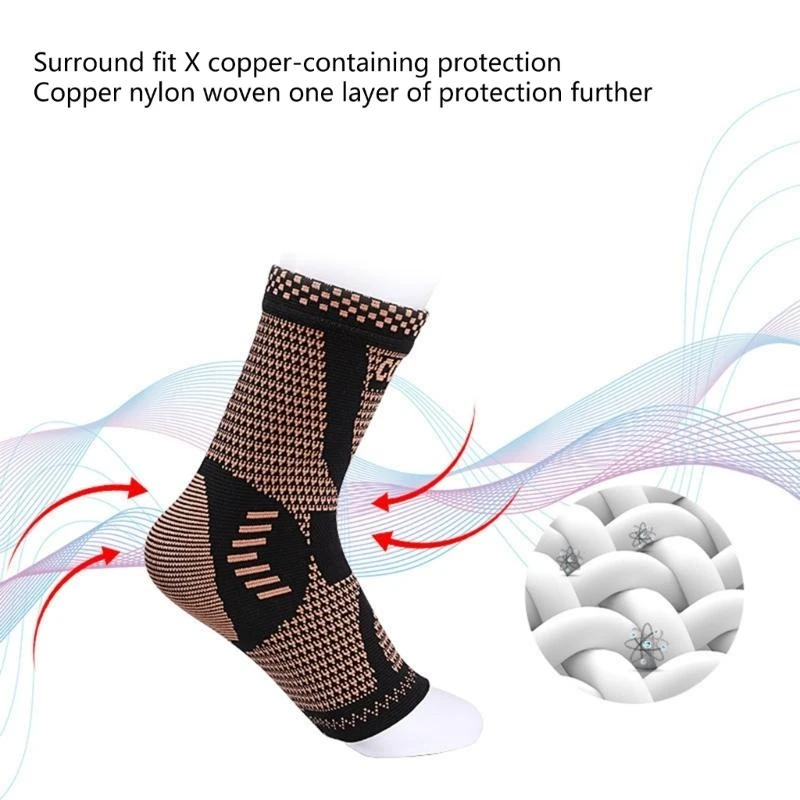 

Foot & Ankle Brace Socks Ankle Compression Sleeve Foot Brace Running Sports Ankle Support Foot Support for Women Men