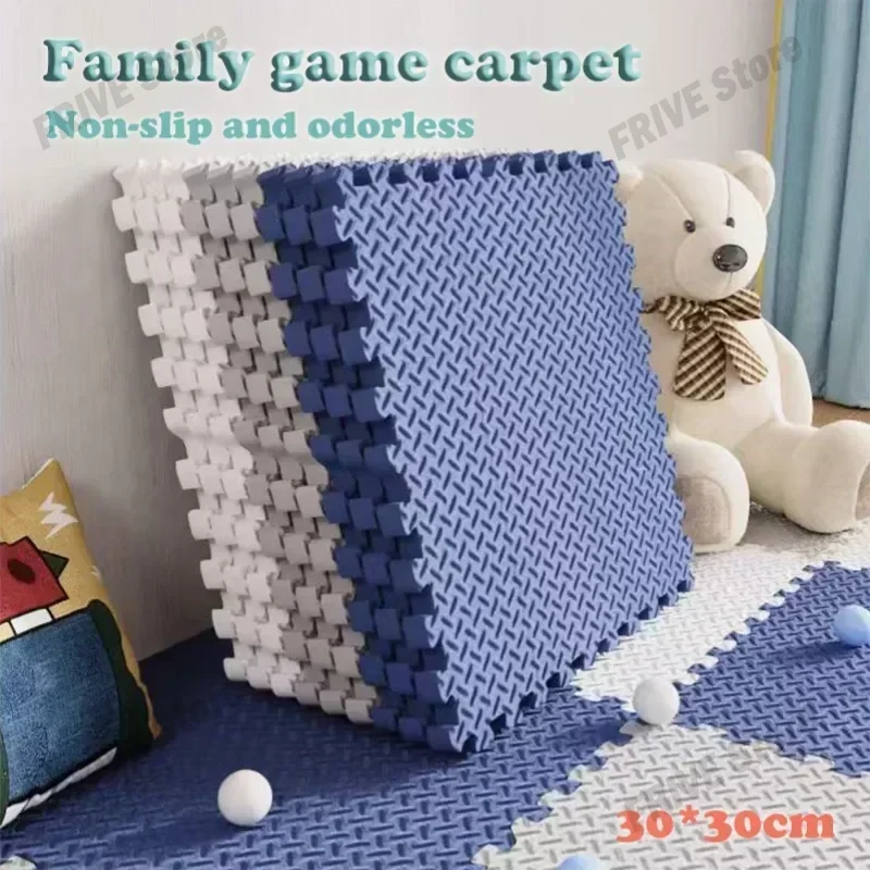 Children\'s Game Puzzle Floor Mat Durable Non-slip Carpet for Fitness Equipment Mats Bedroom Living Room Home Decoration