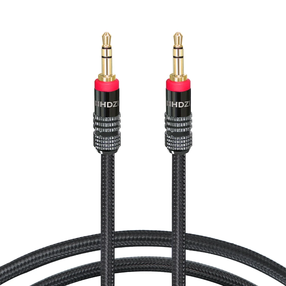 Hhdzi 3.5Mm Stereo Audio Kabel Aux Koord Voor Hoofdtelefoon, Thuis Autoradio, Luidspreker, Versterker, Telefoons, 3.5Mm Jack Audio Kabel