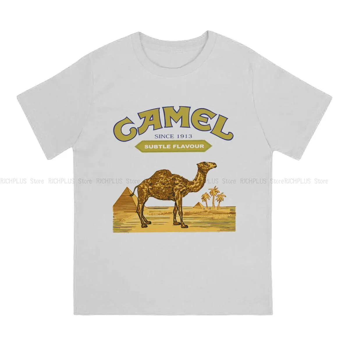 Camel Cigarettes Best Seller Men TShirt Camel Crewneck Short Sleeve Polyester T Shirt Humor Gift Idea