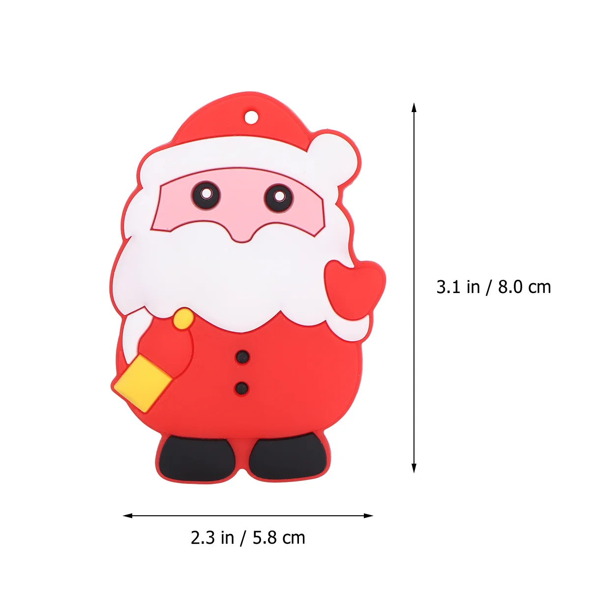 

Легко держать, игрушка для прорезывания зубов, Санта-прорезыватель, силиконовые игрушки для младенцев, детей, жевать, гигиенический