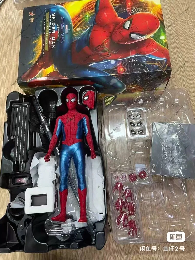 Special Offer Hot Toys MMS679 MMS680 MMS658 Marvel Spider-Man No Way Home New Red and Blue Suit Anime Action Figure