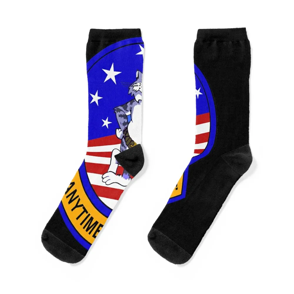 

Anytime Baby F14 Tomcat Socks fashionable Wholesale luxe Socks Women's Men's