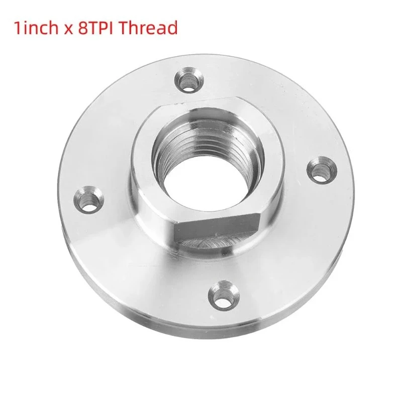 1pc New Wood Lathe Chuck Face Plate M33x3.5 / 1inch x 8TPI Thread Flange Faceplate Woodworking Turning Tools Accessories