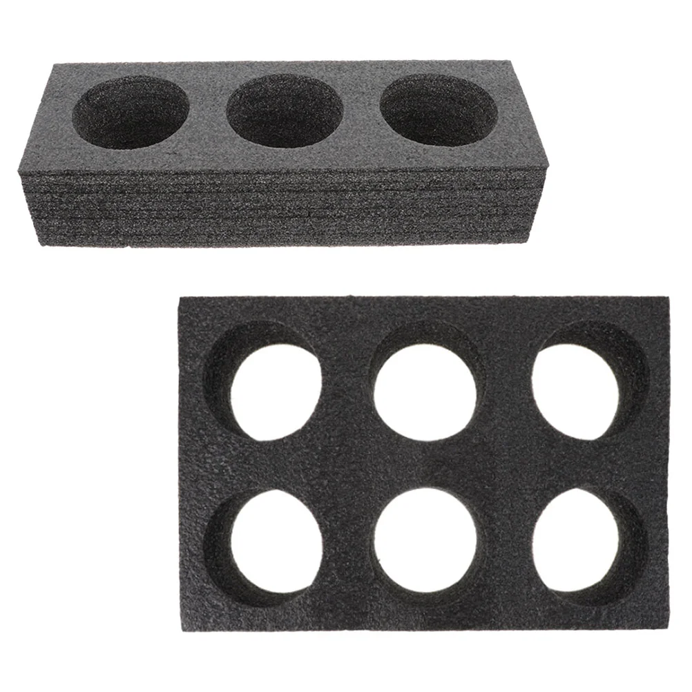 

2 Pcs Cup Holder Double Tea Coffee Carrier Holes 6 Holes Tray Restaurant Dessert Shop Takeout Drink Cup Trays