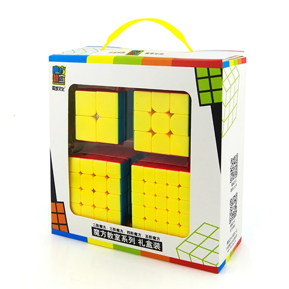 Moyu 2x2 3x3 4x4 5x5 Magic Cube Gift Box Speed Puzzle Game Cubes Educational Toys for Children Kid