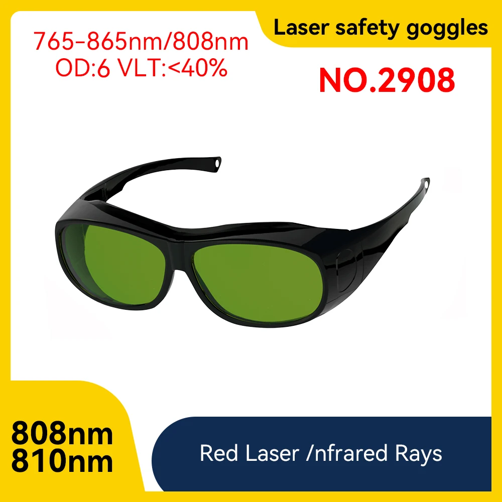laser glasses Laser Protection 808 1064 OD6 Laser Safety Glasses Protective lenses laser protector laser protective glasses 532