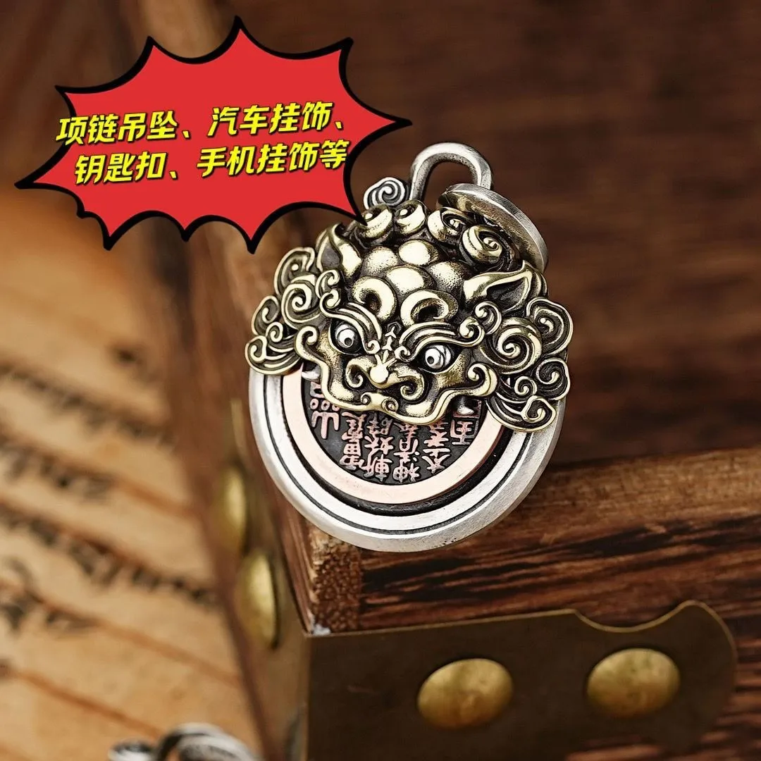 

Necklace Pendant Car Ornaments Retro National Style Handmade Shan Gui Money Pendant Keychain Pendant Men