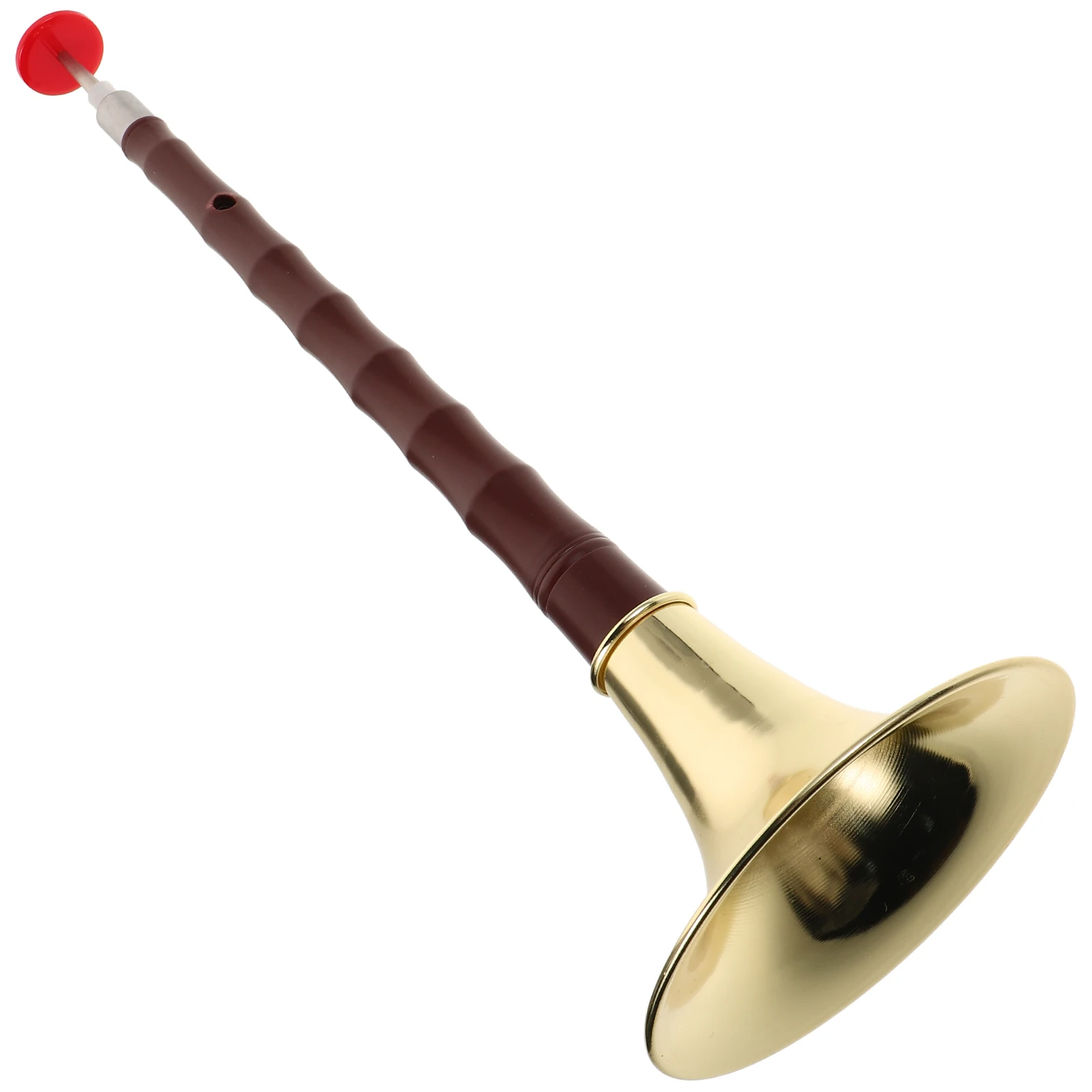 

1 set Resin Suona Horn ABS Material Durable Traditional Wind Instrument Suona Practice Beginner Friendly Plastic Musical