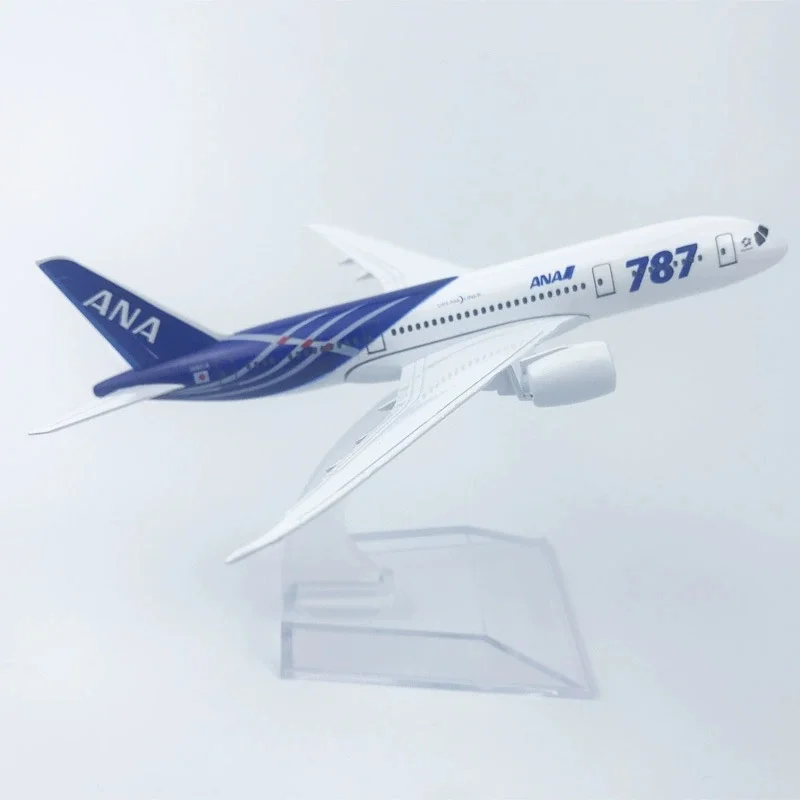 

Масштаб 1/400, металлические весы, самолет B787 ANA, Япония, все Nippon Airways, 14 см, самолет из сплава, игрушки, детский подарок для коллекции