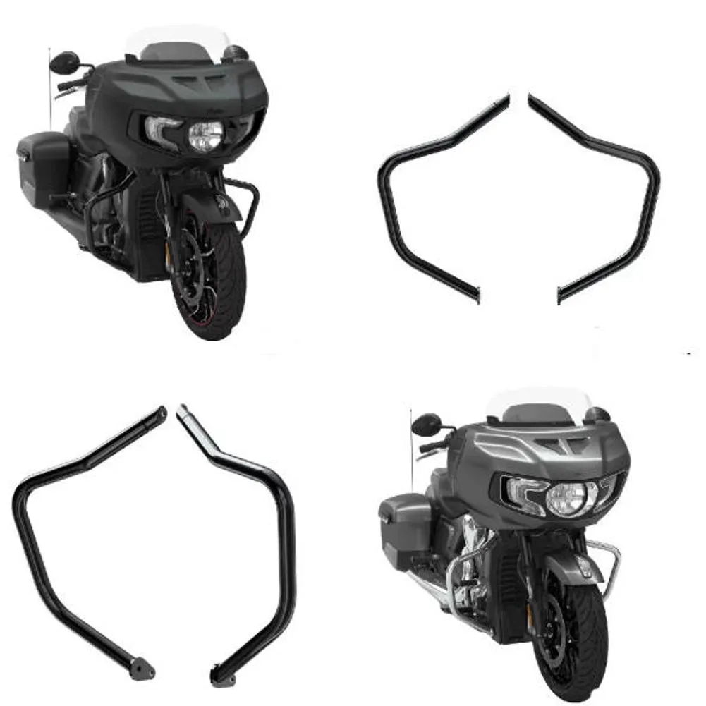 Motorcycle Engine Guard Crash Bar Highway Bumper Frame Protection for Indian Challenger Pursuit Roadmaster Chieftain 2020-2026