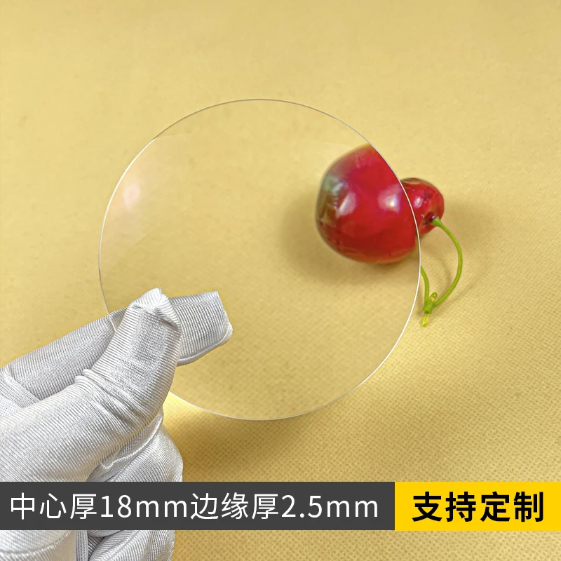 

Large Plano-Convex Lens D100F170Mm Optical Glass K9 Convex Lens Plated Green Film Magnifying Lens