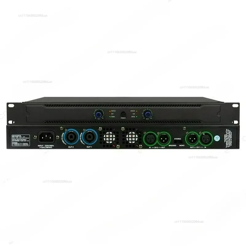 Professional digital power amplifier dual channel high pure power amplifier bar stage wedding performance power amplifier
