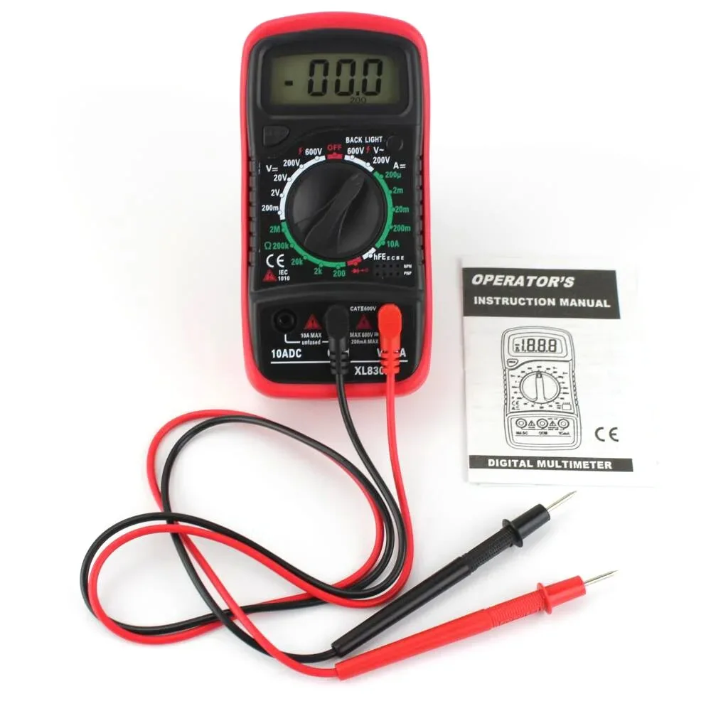 ANENG XL830L Digital Multimeter Esr Meter Testers Automotive Electrical Dmm Transistor Peak Tester Meter Capacitance Meter