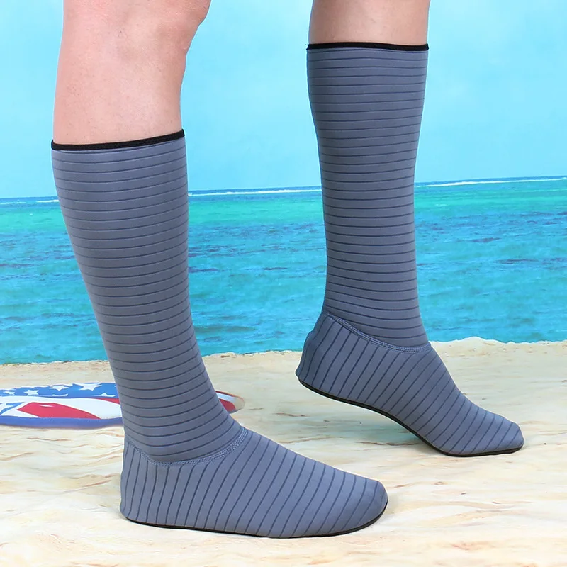 Beach Snorkeling Jellyfish Socks High Length Diving Socks Female Adult Anti Slip Swimming Deep Snorkeling Men Shoe Sneaker 2024