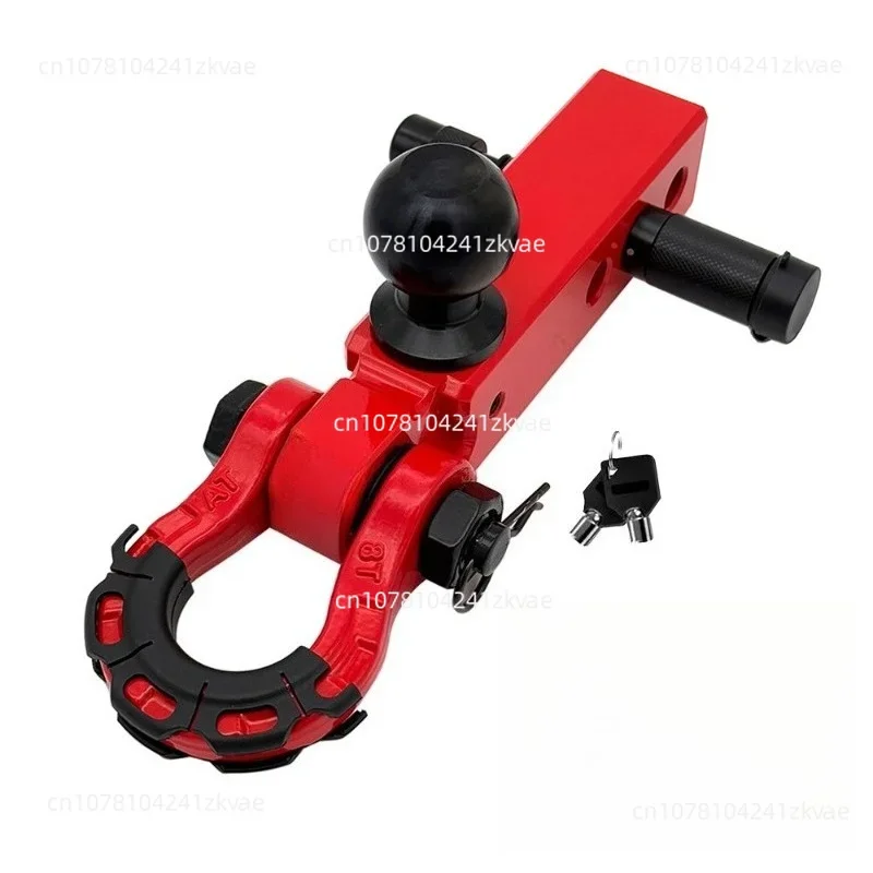 Aluminum Tow Arm Hitch Ball Shackle, RV Trailer Towing Arm, Car Modification Trailer Hitch Accessories