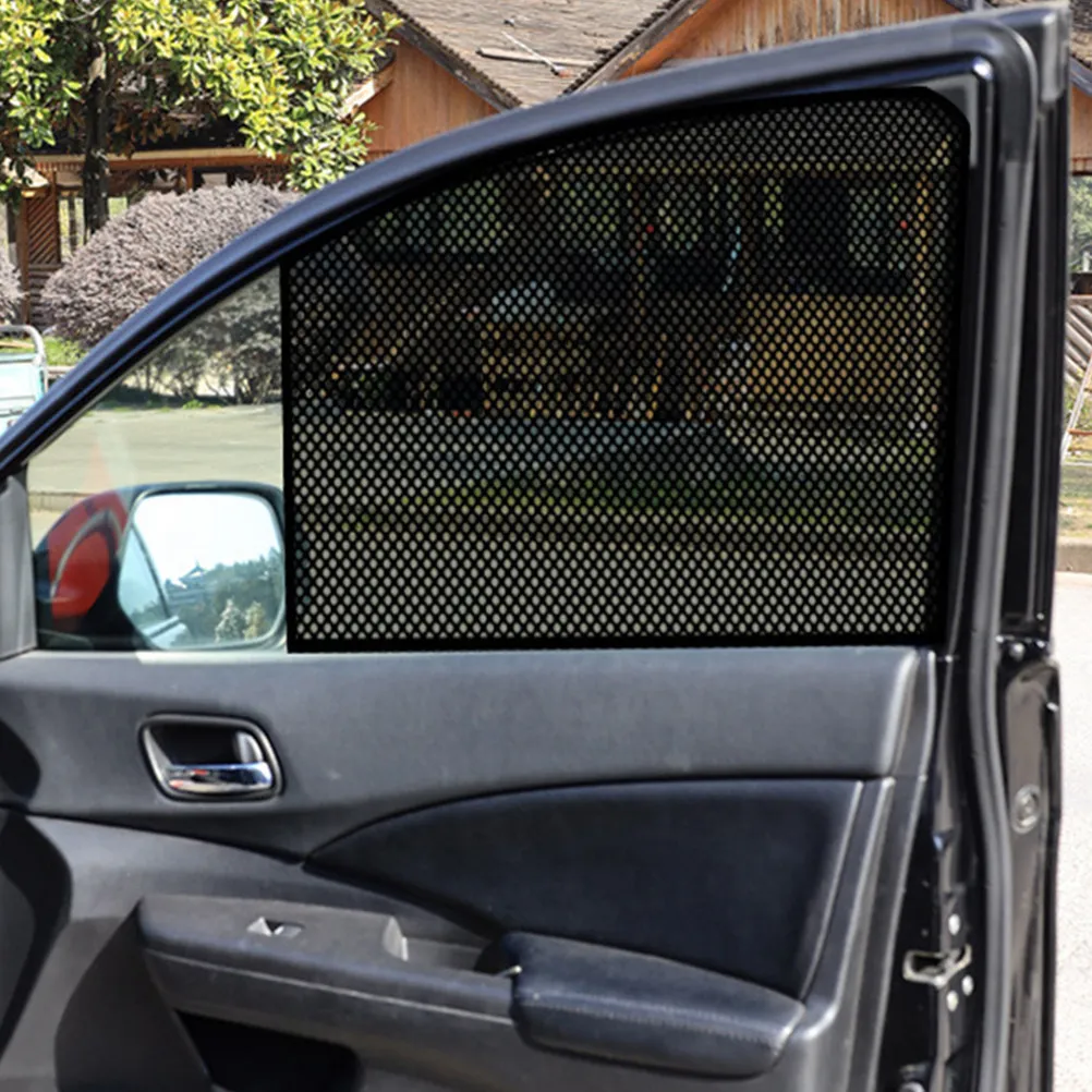 

2Pcs Car Tint Window Film Heat Shield Privacy Protection Anti Uv Explosion Proof Film Side Window Vehicle Thermal Insulation