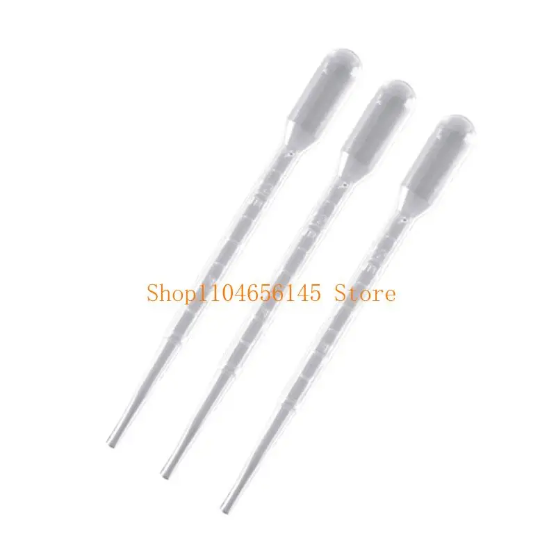 5ASD 100 PIASE Pipet Transfer Plastik Pipet sekali pakai untuk eksperimen