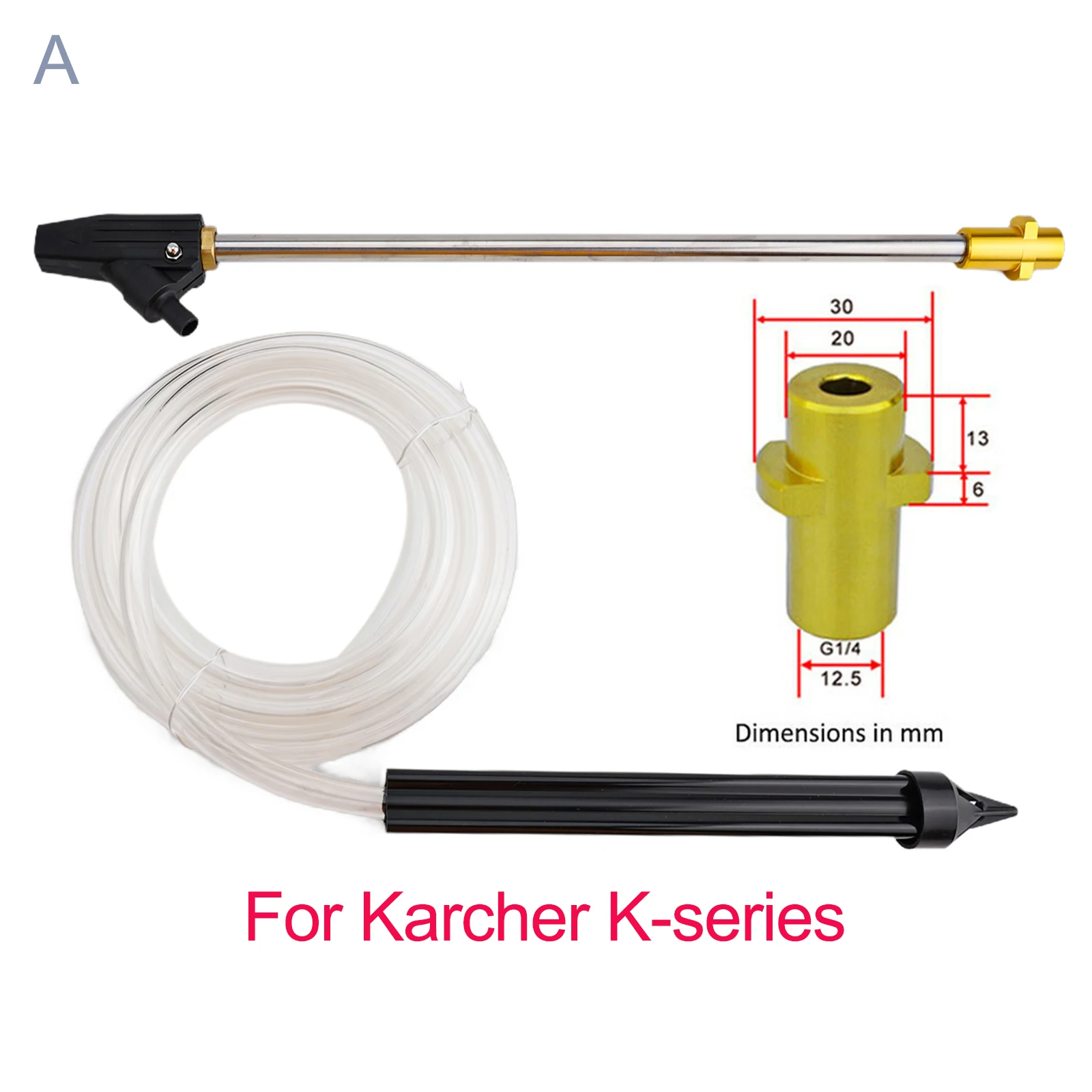 

Professional Sand Wet Blasting Kit for Pressure Washers Complete Set for Removing Stubborn Rust Paint and Dirt Effectively