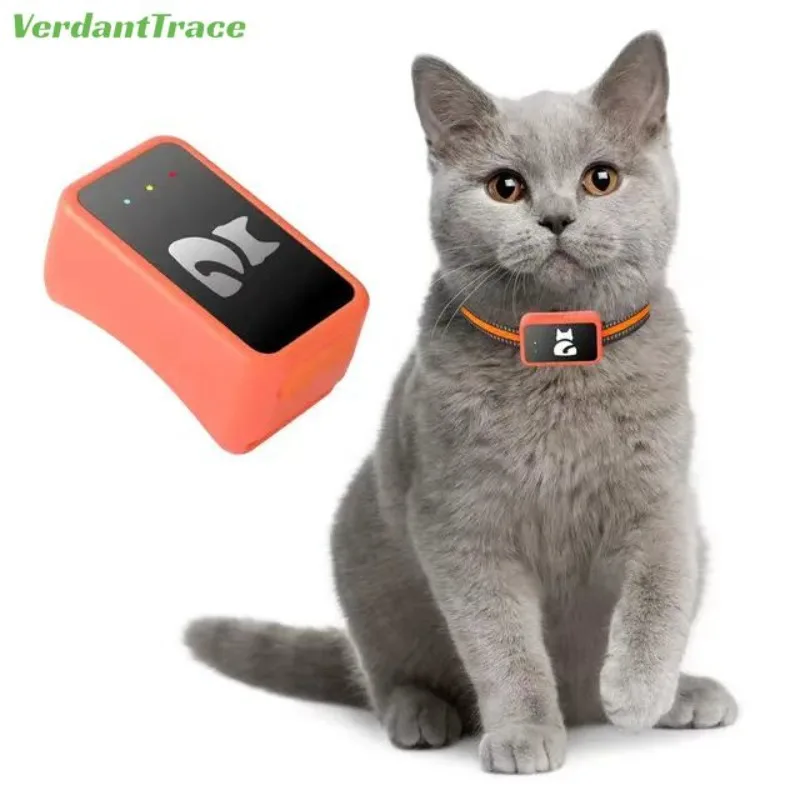 VerdantTrace 4G 2G GPS трекер для домашних животных ошейник-трекер для животных анти-потерянный отслеживание в реальном времени локатор для собак и кошек модный шейный ошейник для домашних животных
