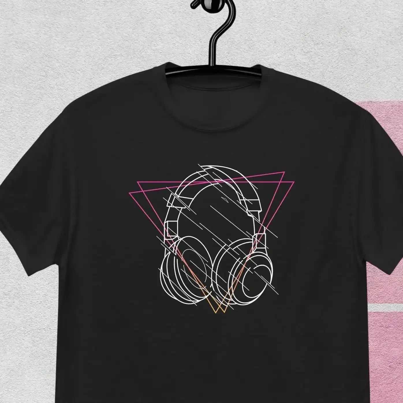 Electro Earphones 2025 Party Clubbing T Shirt New Year Happy Ney Tops Trendy