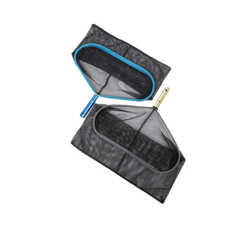 Pool Shallow Water Cleaning Net Encrypted Pool Fishing Net With Pole Net Pocket For Pool Bottom