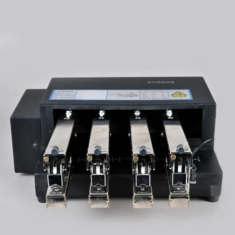 No. 12 Electric Stapler Four-head Processing Automatic Binding Heavy Machinery Fast Binding