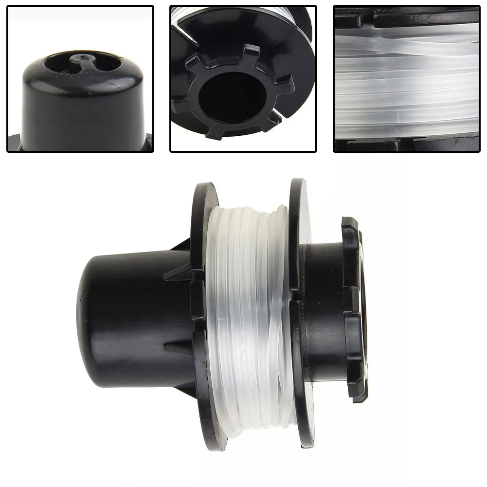 Protect and enhance your string trimmer\'s functionality Replacement Spool and Line for Toro Electric Trimmer 88185, 10 ft