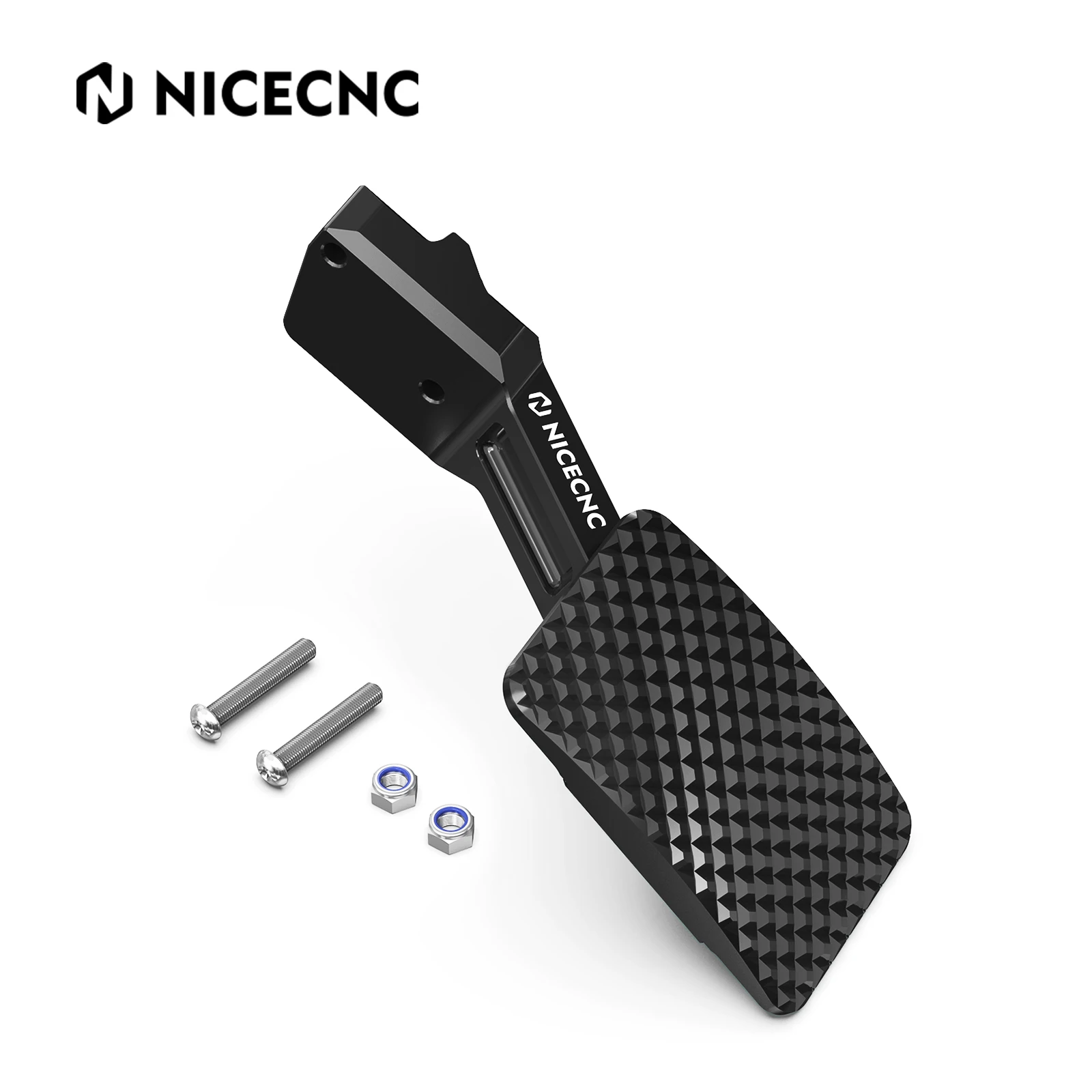 

NiceCNCN For Can-Am UTV Accelerator Pedal Extender Maverick X3 Max R 4x4 Turbo DPS 2018 900 HO 4x4 DPS 2018 6061 Aluminium