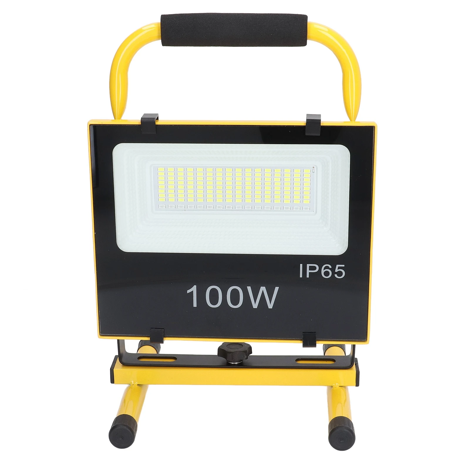 Outdoor Flood Light Rechargeable LED Light IP65 Waterproof Portable Lamp AC100‑240V 100W 9000LM 6500K Rechargeable LED Light